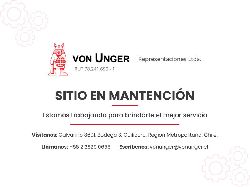 Aviso de Mantenimiento Vonunger